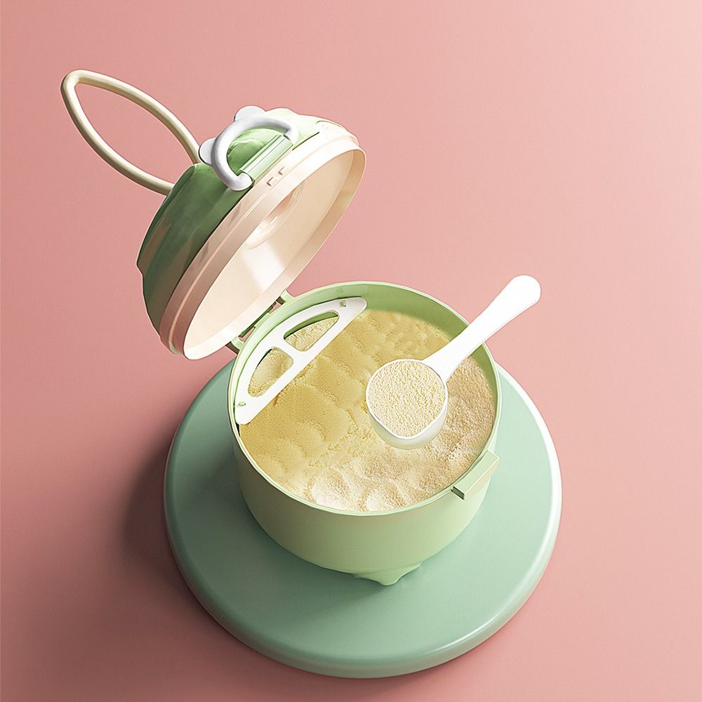 Baby Food Essentials - กล่องเก็บนมผงการ์ตูน กล่องอาหารกลางวัน กล่องซีล กล่องนมผงเด็ก กล่องขนมเด็กเล็ก กล่องเก็บอาหารธัญพืชที่จำเป็น