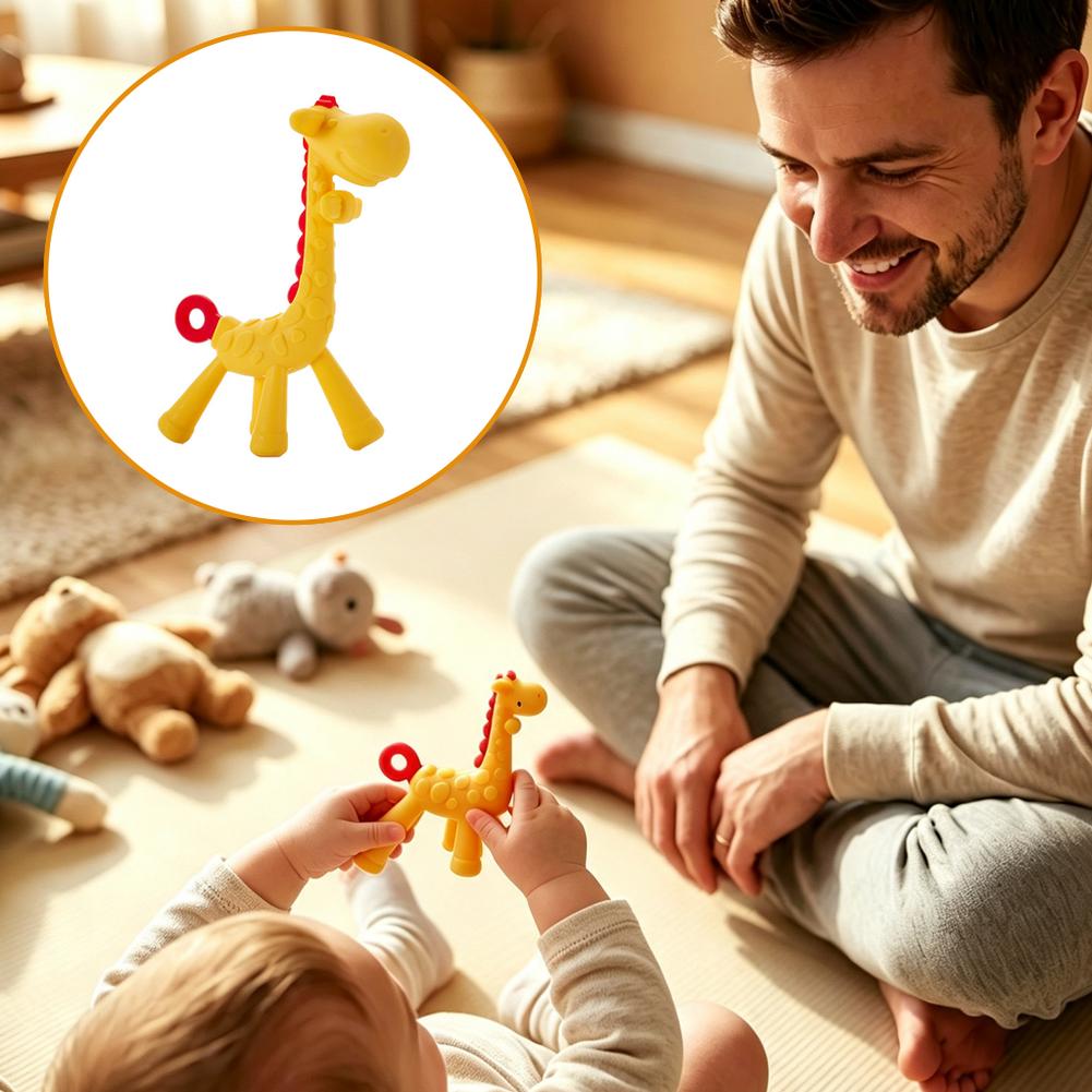 ของเล่นกัดสำหรับทารก รูปทรงยีร - Baby Food Natural บทวิจารณ์และราคา