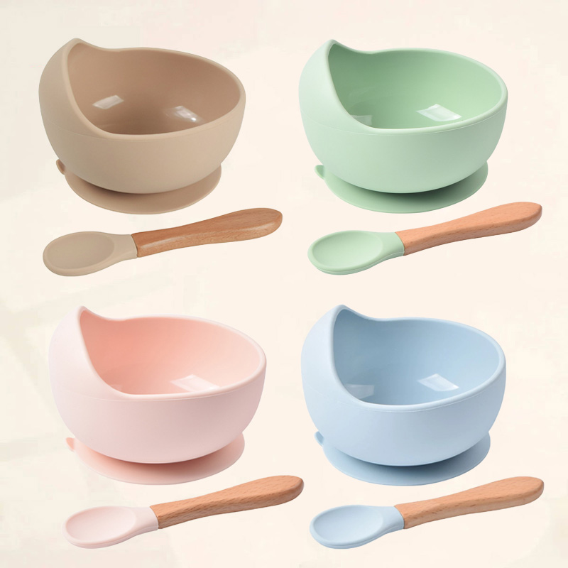 ซิลิโคนเกรดอาหารเด็กชุดชามสีทึ - Baby Food Tracker บทวิจารณ์และราคา