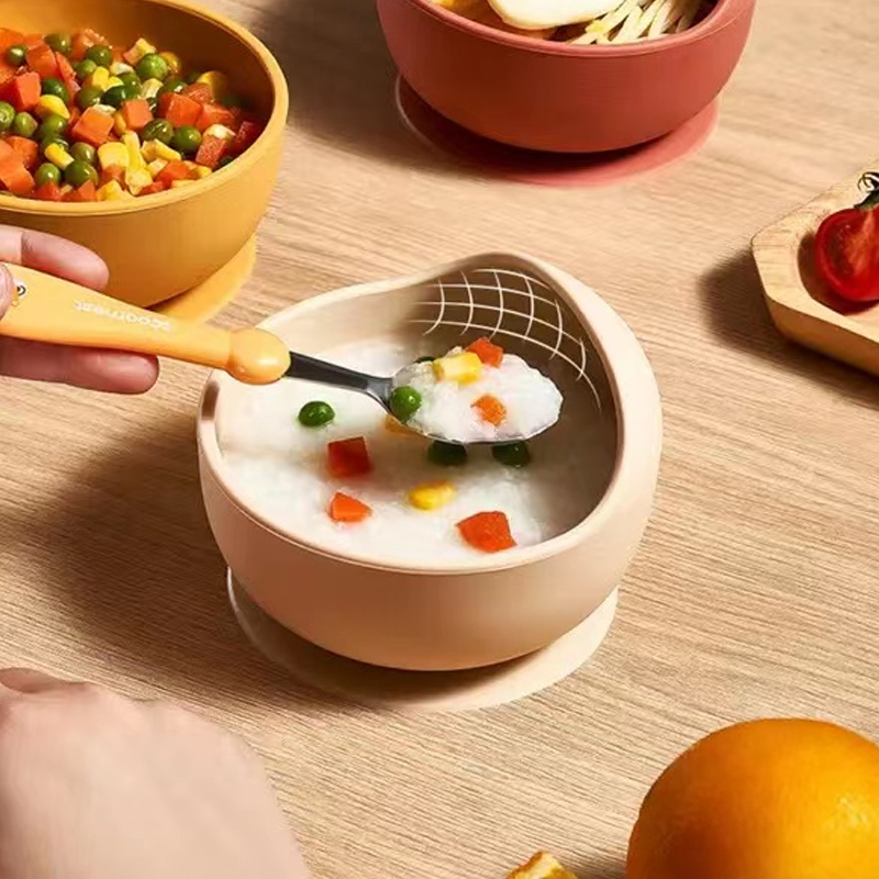 ซิลิโคนเกรดอาหารเด็กชุดชามสีทึ - Baby Food Tracker บทวิจารณ์และราคา