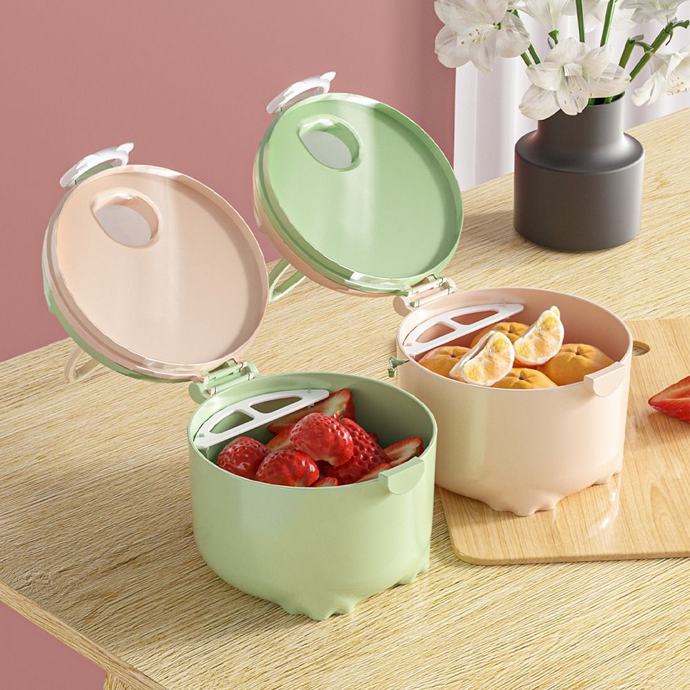 กล่องปิดผนึกพร้อมช้อนตักนมผง ก - Baby Food Essentials บทวิจารณ์และราคา