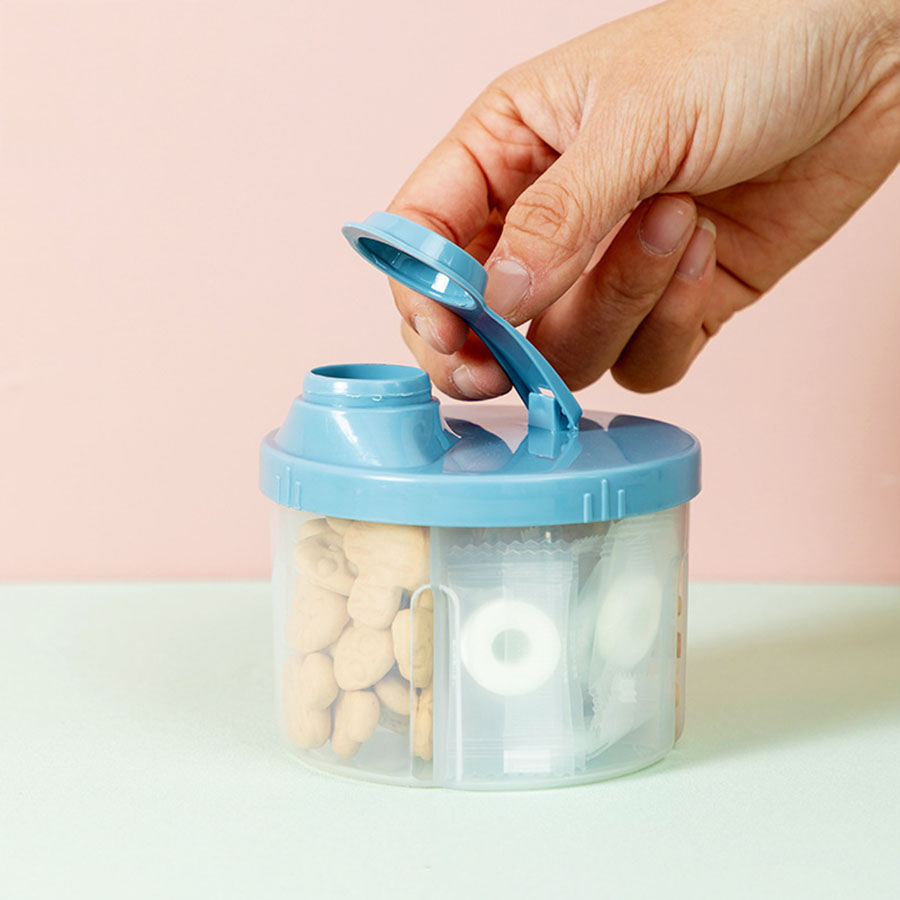 4 ช่องกล่องเก็บอาหารเด็กทารกแร - Baby Food Tracker บทวิจารณ์และราคา