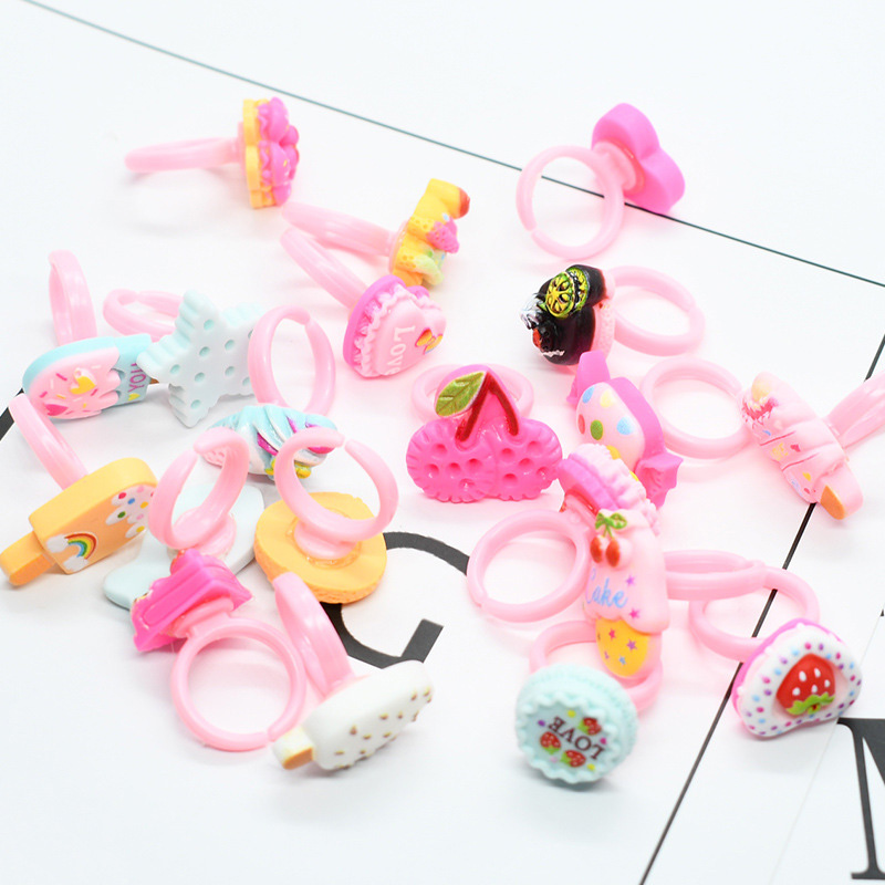 20 ชิ้น/ล็อตเด็กน่ารักแหวนลูกอ - Baby Food Tracker บทวิจารณ์และราคา