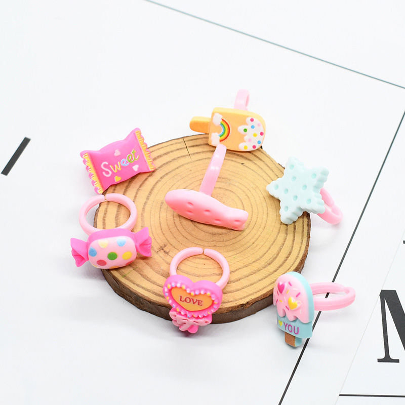20 ชิ้น/ล็อตเด็กน่ารักแหวนลูกอ - Baby Food Tracker บทวิจารณ์และราคา