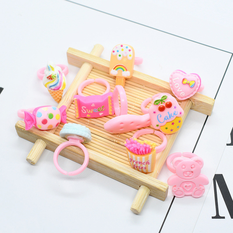 20 ชิ้น/ล็อตเด็กน่ารักแหวนลูกอ - Baby Food Tracker บทวิจารณ์และราคา