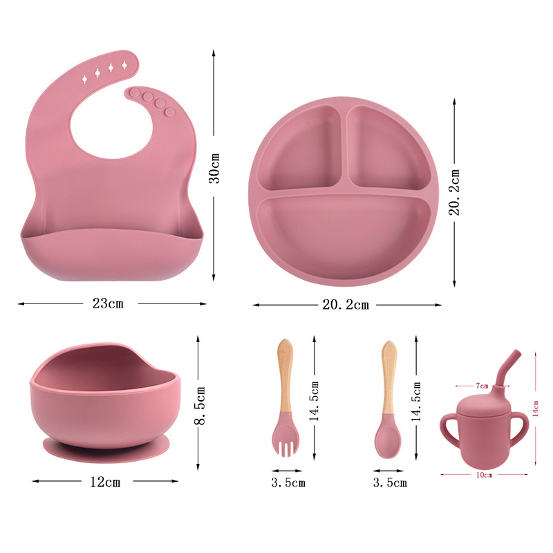 1/5 PC BPA ฟรีซิลิโคนเด็กชุด S - Baby Food Tracker บทวิจารณ์และราคา