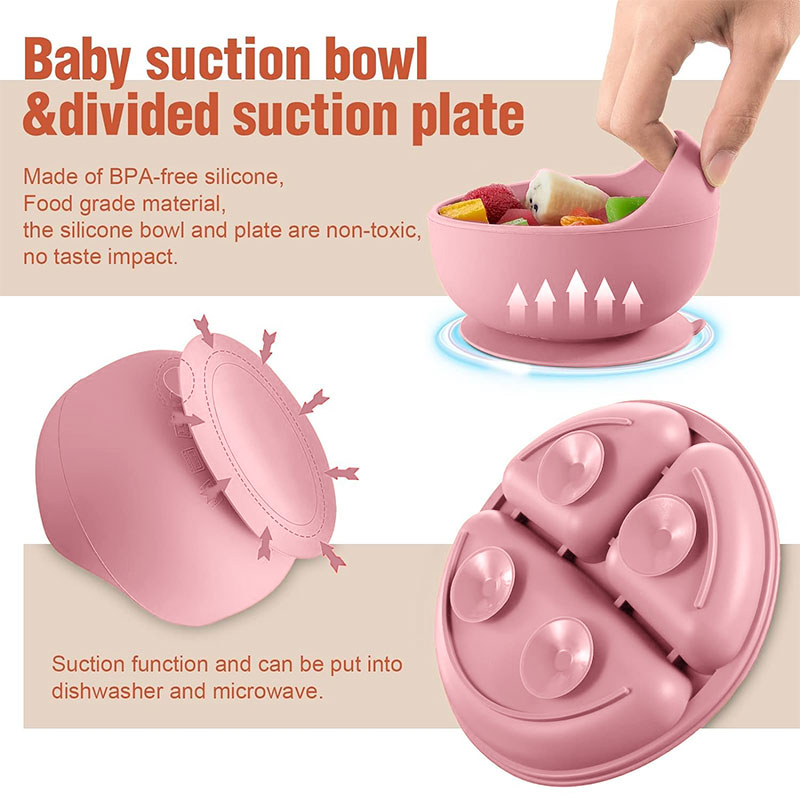 1/5 PC BPA ฟรีซิลิโคนเด็กชุด S - Baby Food Tracker บทวิจารณ์และราคา