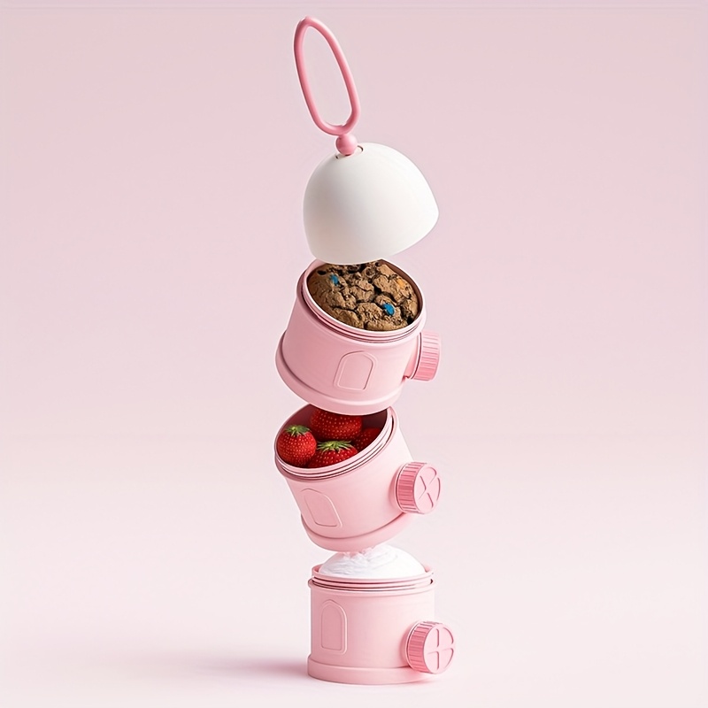 กล่องเก็บนมผงเด็กแบบพกพา ดีไซน - Baby Food Essentials บทวิจารณ์และราคา