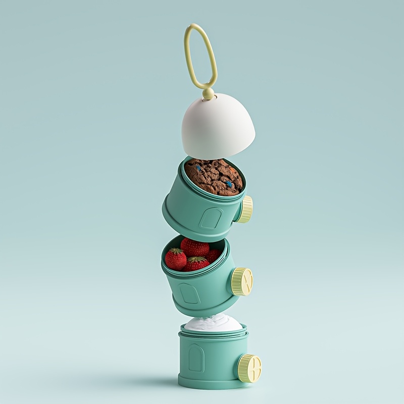 กล่องเก็บนมผงเด็กแบบพกพา ดีไซน - Baby Food Essentials บทวิจารณ์และราคา