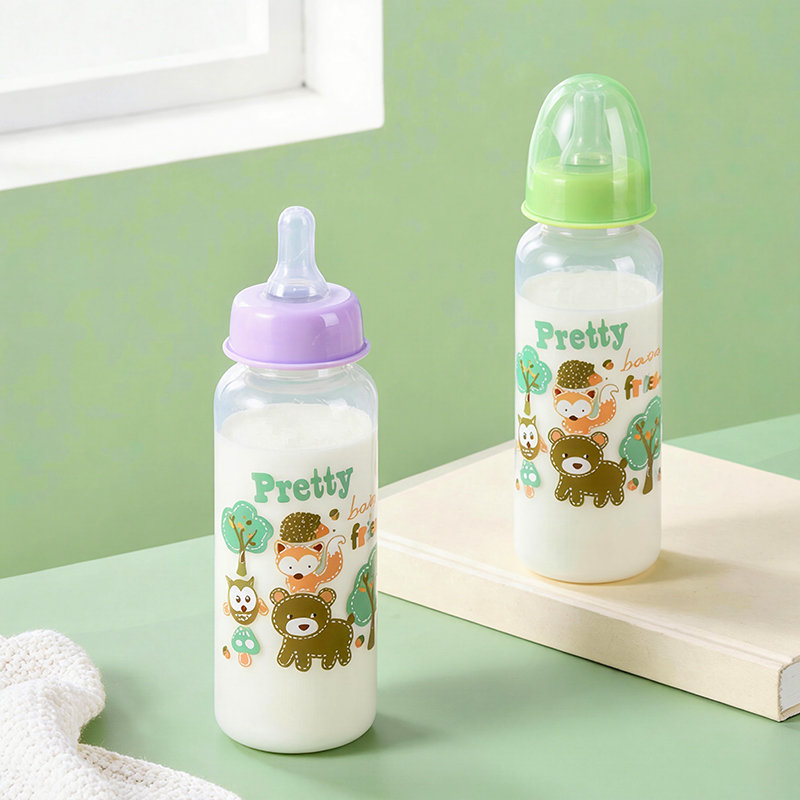 ชุดขวดนมลายสัตว์น่ารัก 1 ชิ้น  - Baby Food Natural บทวิจารณ์และราคา