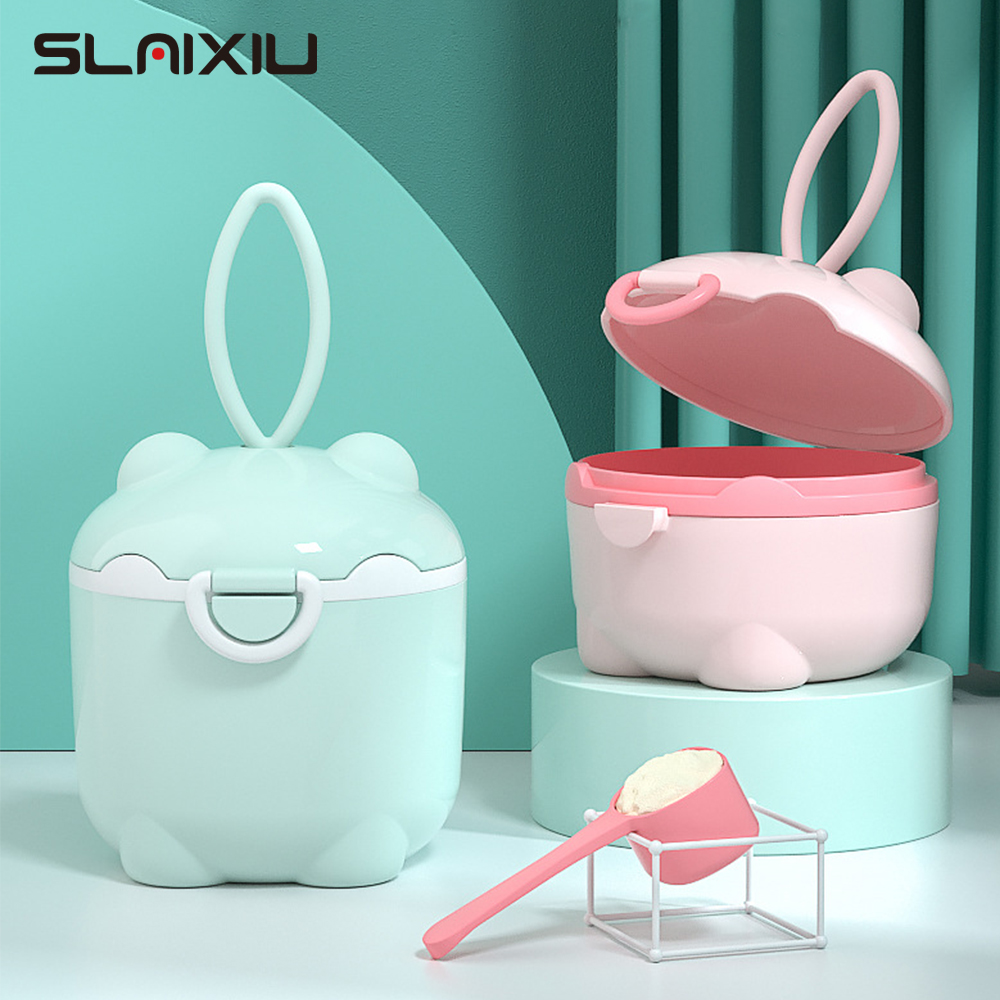 กล่องนมผงเด็กนมผงแบบพกพาน่ารัก - Baby Food Tracker บทวิจารณ์และราคา