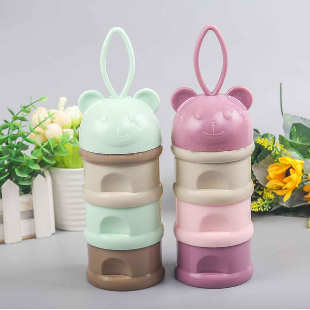 กล่องเก็บอาหารเด็กแบบพกพา 3 ชั - Baby Food Essentials บทวิจารณ์และราคา
