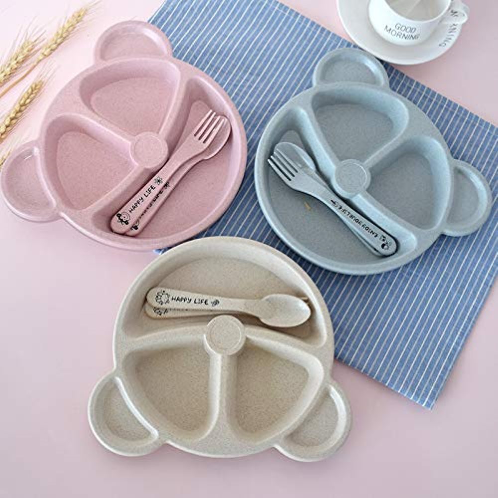 ชุดชาม+ช้อน+ส้อมสำหรับเด็ก 3 ช - Baby Food Tracker บทวิจารณ์และราคา