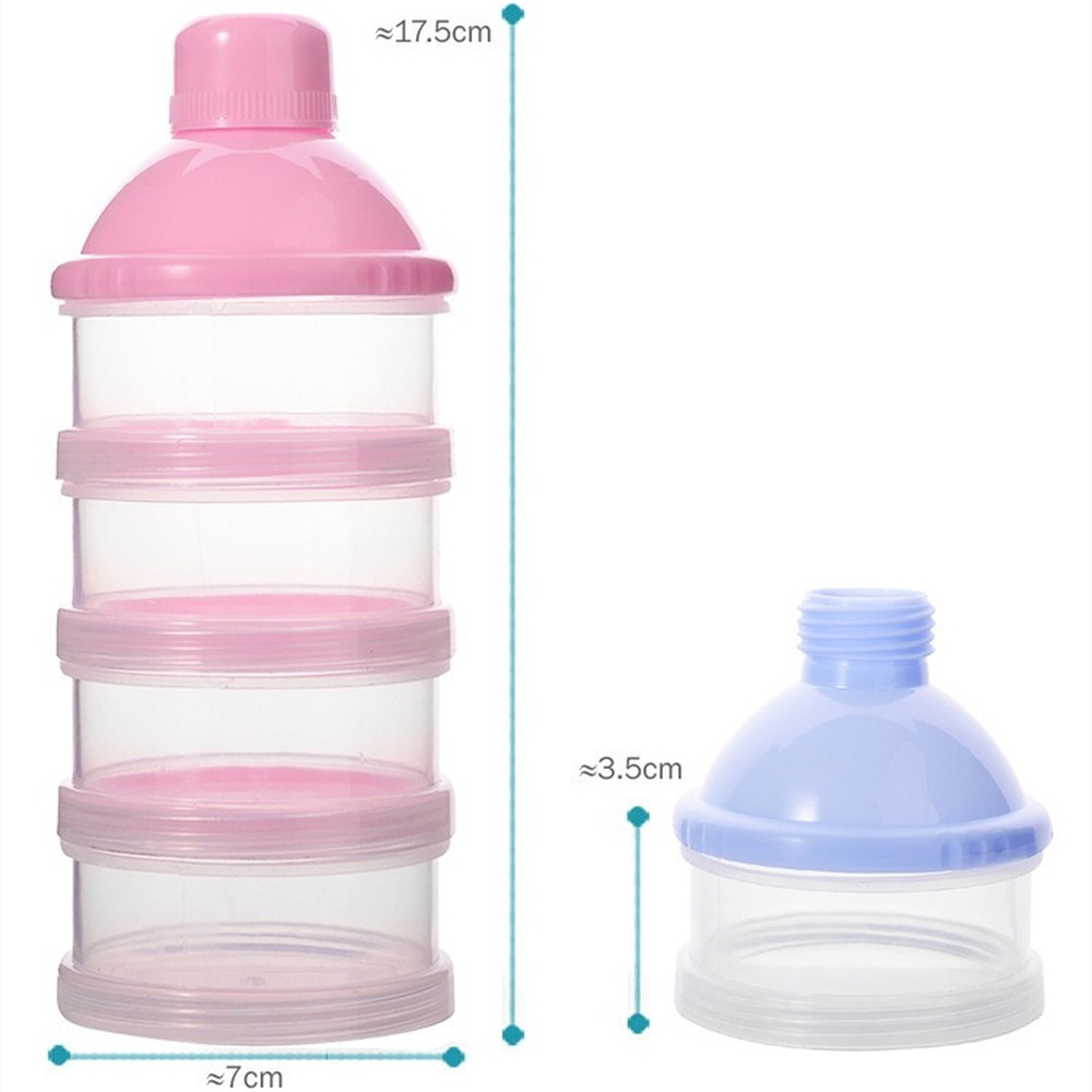 กล่องแบ่งนมผงแบบพกพา กล่องเก็บ - Baby Food Tracker บทวิจารณ์และราคา